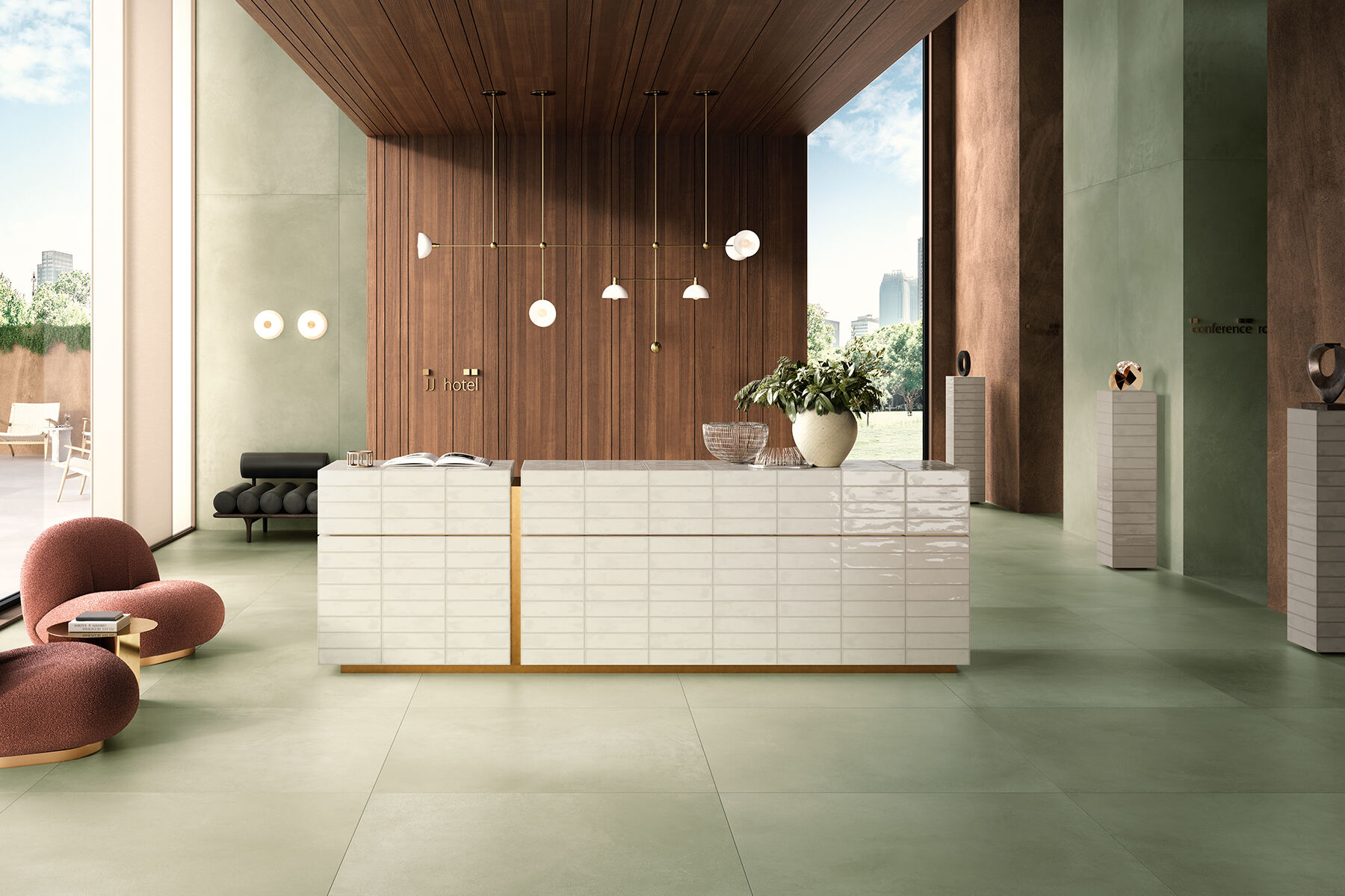 Blend, carrelage grès cérame par Revigrés