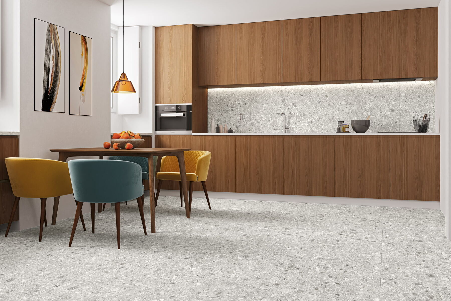 Terrazzo, carrelage grès cérame par Gresart